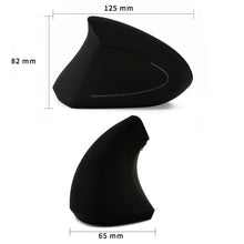 Load image into Gallery viewer, CM0093 Rechargeable Version 2.4GHz Three-button Wireless Optical Mouse Vertical Mouse for Left-hand, Resolution: 1000DPI / 1200DPI / 1600DPI, Rechargeable Version
