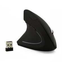 Load image into Gallery viewer, CM0093 Battery Version 2.4GHz Three-button Wireless Optical Mouse Vertical Mouse for Left-hand, Resolution: 1000DPI / 1200DPI / 1600DPI, Battery Version
