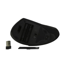 Load image into Gallery viewer, CM0093 Battery Version 2.4GHz Three-button Wireless Optical Mouse Vertical Mouse for Left-hand, Resolution: 1000DPI / 1200DPI / 1600DPI, Battery Version