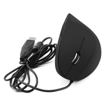 Load image into Gallery viewer, CM0093 Wired Version 2.4GHz Three-button Vertical Mouse for Left-hand, Resolution: 1000DPI / 1200DPI / 1600DPI, Cable Length：1.7m, Wired Version