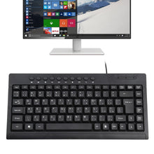 Load image into Gallery viewer, KB-301A Multimedia Notebook Mini Wired Keyboard, Arabic Version, Arabic Version