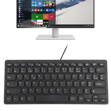 Load image into Gallery viewer, TT-A01 Ultra-thin Design Mini Wired Keyboard, French Version, French Version
