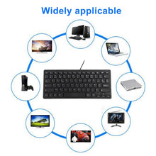 Load image into Gallery viewer, TT-A01 Ultra-thin Design Mini Wired Keyboard, French Version, French Version