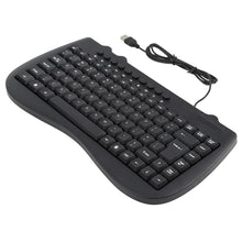 Load image into Gallery viewer, KB-301B Multimedia Notebook Mini Wired Keyboard, English Version, English Version