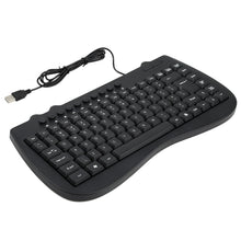 Load image into Gallery viewer, KB-301B Multimedia Notebook Mini Wired Keyboard, English Version, English Version