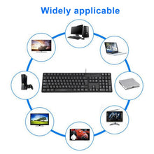 Load image into Gallery viewer, MC-689 Waterproof USB Wired Keyboard, Arabic Version, MC-689
