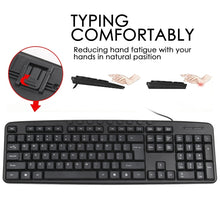 Load image into Gallery viewer, KB-8377 USB Wired Keyboard Mouse Set, KB-8377