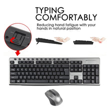 Load image into Gallery viewer, KB-6600 2.4Ghz Office Waterproof Wireless Keyboard Mouse Set, KB-6600