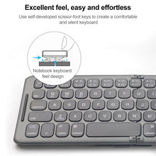 Load image into Gallery viewer, B088 Universal Mini Foldable Three-channel Bluetooth Wireless Keyboard, B088