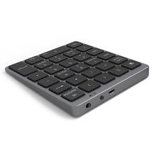 Load image into Gallery viewer, N960 Ultra-thin Universal Aluminum Alloy Rechargeable Wireless Bluetooth Numeric Keyboard, N960