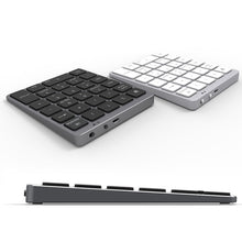 Load image into Gallery viewer, N960 Ultra-thin Universal Aluminum Alloy Rechargeable Wireless Bluetooth Numeric Keyboard, N960