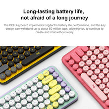 Load image into Gallery viewer, Logitech POP KEYS Round Button Bluetooth Mechanical Keyboard