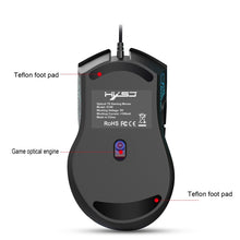 Load image into Gallery viewer, HXSJ X100 7-buttons 3600 DPI Cool Glowing Wired Gaming Mouse, Cable Length: 1.5m