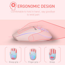 Load image into Gallery viewer, MKESPN SXS-838 Type-C Interface RGB Hollow Wired Mouse, Type-C