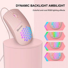 Load image into Gallery viewer, MKESPN SXS-838 Type-C Interface RGB Hollow Wired Mouse, Type-C