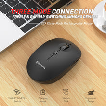Load image into Gallery viewer, MKESPN 859 2.4G+BT5.0+BT3.0 Three Modes Wireless Mouse, 2.4G+BT5.0+BT3.0