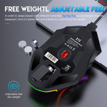 Load image into Gallery viewer, MKESPN X15 Full Speed 12800DPI 12 Buttons Macro Definition RGB Wired Mouse, x15
