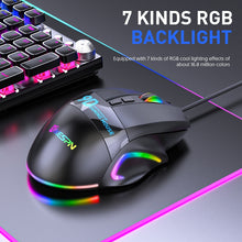 Load image into Gallery viewer, MKESPN X10 9-Buttons RGB Wired Macro Definition Gaming Mouse, Macro Definition