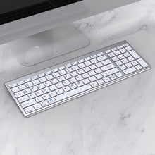 Load image into Gallery viewer, 109 Three-mode Wireless Bluetooth Keyboard, Three-mode Keyboard