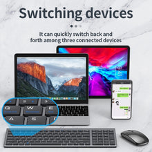 Load image into Gallery viewer, 109 Three-mode Wireless Bluetooth Keyboard, Three-mode Keyboard