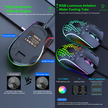 Load image into Gallery viewer, iMICE T97 Gaming Mouse RGB LED Light USB 7 Buttons 7200 DPI Wired Gaming Mouse