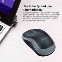 Load image into Gallery viewer, Logitech B175 3-keys 1000DPI 2.4GHz Wireless Optical Mouse