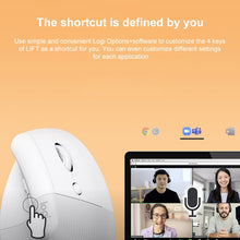 Load image into Gallery viewer, Logitech Lift Vertical 1000DPI 2.4GHz Ergonomic Wireless Bluetooth Dual Mode Mouse