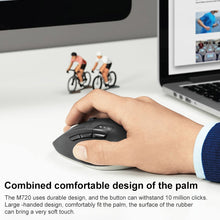 Load image into Gallery viewer, Logitech M720 1000DPI 2.4GHz Wireless Bluetooth Multimode Mouse