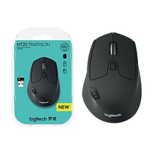 Load image into Gallery viewer, Logitech M720 1000DPI 2.4GHz Wireless Bluetooth Multimode Mouse