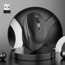 Load image into Gallery viewer, HXSJ M107 4-buttons 1600 DPI Dual Mode 2.4GHz + Bluetooth 5.1 Wireless Rechargeable Mouse, Battery Version