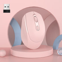 Load image into Gallery viewer, HXSJ M107 4-buttons 1600 DPI Dual Mode 2.4GHz + Bluetooth 5.1 Wireless Rechargeable Mouse, Battery Version