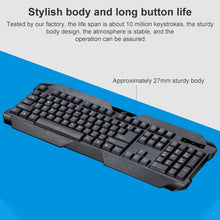 Load image into Gallery viewer, ZGB Q19 Wired USB Computer Gaming Keyboard, Q19