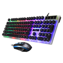 Load image into Gallery viewer, ZGB G21 Luminous Wired Keyboard + Mouse Set, G21 (Black), G21 (White)