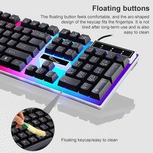Load image into Gallery viewer, ZGB G21 Luminous Wired Keyboard + Mouse Set, G21 (Black), G21 (White)