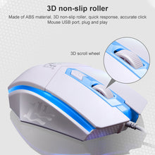 Load image into Gallery viewer, ZGB G21 Luminous Wired Keyboard + Mouse Set, G21 (Black), G21 (White)