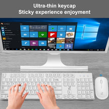 Load image into Gallery viewer, ZGB 8820 Candy Color Wireless Keyboard + Mouse Set, 8820 (Black), 8820 (Pink), 8820 (Blue), 8820 (White)