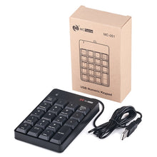 Load image into Gallery viewer, MC Saite MC-051 19 Keys Wired Numeric Keyboard