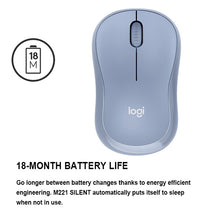 Load image into Gallery viewer, Logitech M221 Fashion Silent Wireless Mouse