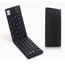 Load image into Gallery viewer, F66 Foldable Bluetooth Wireless 66 Keys Keyboard, Support Android / Windows / iOS, F66 2-Folding 66 Keys Black, F66 2-Folding 66 Keys Rose Gold, F66 2-Folding 66 Keys Silver, F66 2-Folding 66 Keys Gold