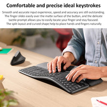 Load image into Gallery viewer, Logitech ERGO K860 2.4G Wireless Keyboard Bluetooth Dual Mode Ergonomic Split Keyboard