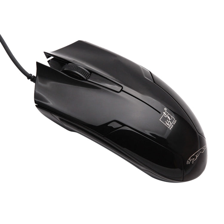 Chasing Leopard 119 USB Universal Wired Optical Gaming Mouse, Length: 1.45m, 119 Black, 119 Jet Black, 119 White
