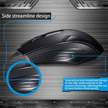 Load image into Gallery viewer, Chasing Leopard 129 USB Universal Wired Optical Gaming Mouse with Counter Weight, Length: 1.3m, 129