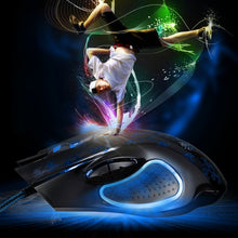 Load image into Gallery viewer, ZGB 169 USB 2400DPI Four-speed Adjustable LED Backlight Wired Optical E-sport Gaming Mouse with Counter Weight, Length: 1.45m, 169 Black, 169 White