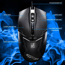 Load image into Gallery viewer, Chasing Leopard 179 USB 1600DPI Three-speed Adjustable Wired Optical Gaming Mouse, Length: 1.3m, 179