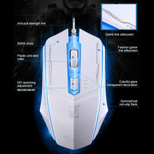 Load image into Gallery viewer, Chasing Leopard 199 USB 1600DPI Three-speed Adjustable LED Backlight Wired Optical Gaming Mouse, Length: 1.3m, 199 Black, 199