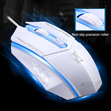 Load image into Gallery viewer, Chasing Leopard 199 USB 1600DPI Three-speed Adjustable LED Backlight Wired Optical Gaming Mouse, Length: 1.3m, 199 Black, 199