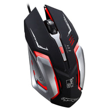 Load image into Gallery viewer, Chasing Leopard K1 USB 1600DPI Three-speed Adjustable LED Backlight Mute Wired Optical Gaming Mouse, Length: 1.3m