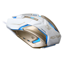 Load image into Gallery viewer, Chasing Leopard K1 USB 1600DPI Three-speed Adjustable LED Backlight Mute Wired Optical Gaming Mouse, Length: 1.3m