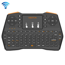 Load image into Gallery viewer, VIBOTON i8 Plus Updated 2.4GHz QWERT Mini Wireless Keyboard with Touchpad for TV Box, Mi Box, Computer, Tablet, Laptop and Projector(Black), Wireless Keyboard