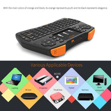 Load image into Gallery viewer, VIBOTON i8 Plus Updated 2.4GHz QWERT Mini Wireless Keyboard with Touchpad for TV Box, Mi Box, Computer, Tablet, Laptop and Projector(Black), Wireless Keyboard